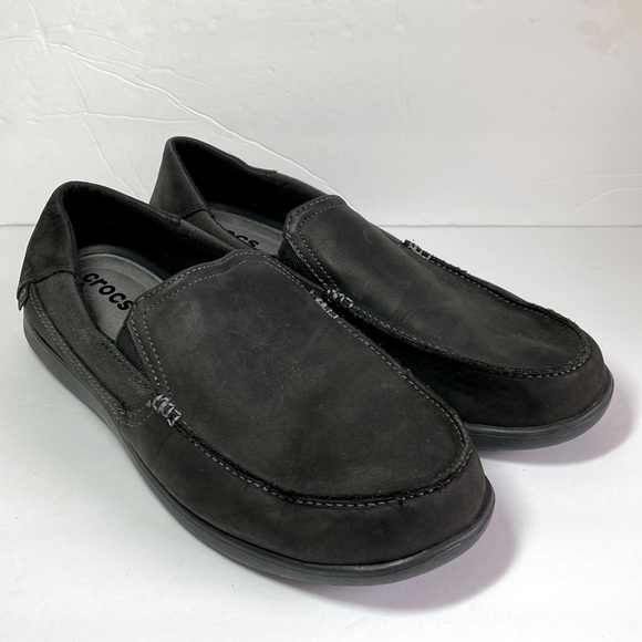 CROCS Other - Mens Black Modi Santa Cruz Crocs Sz 12